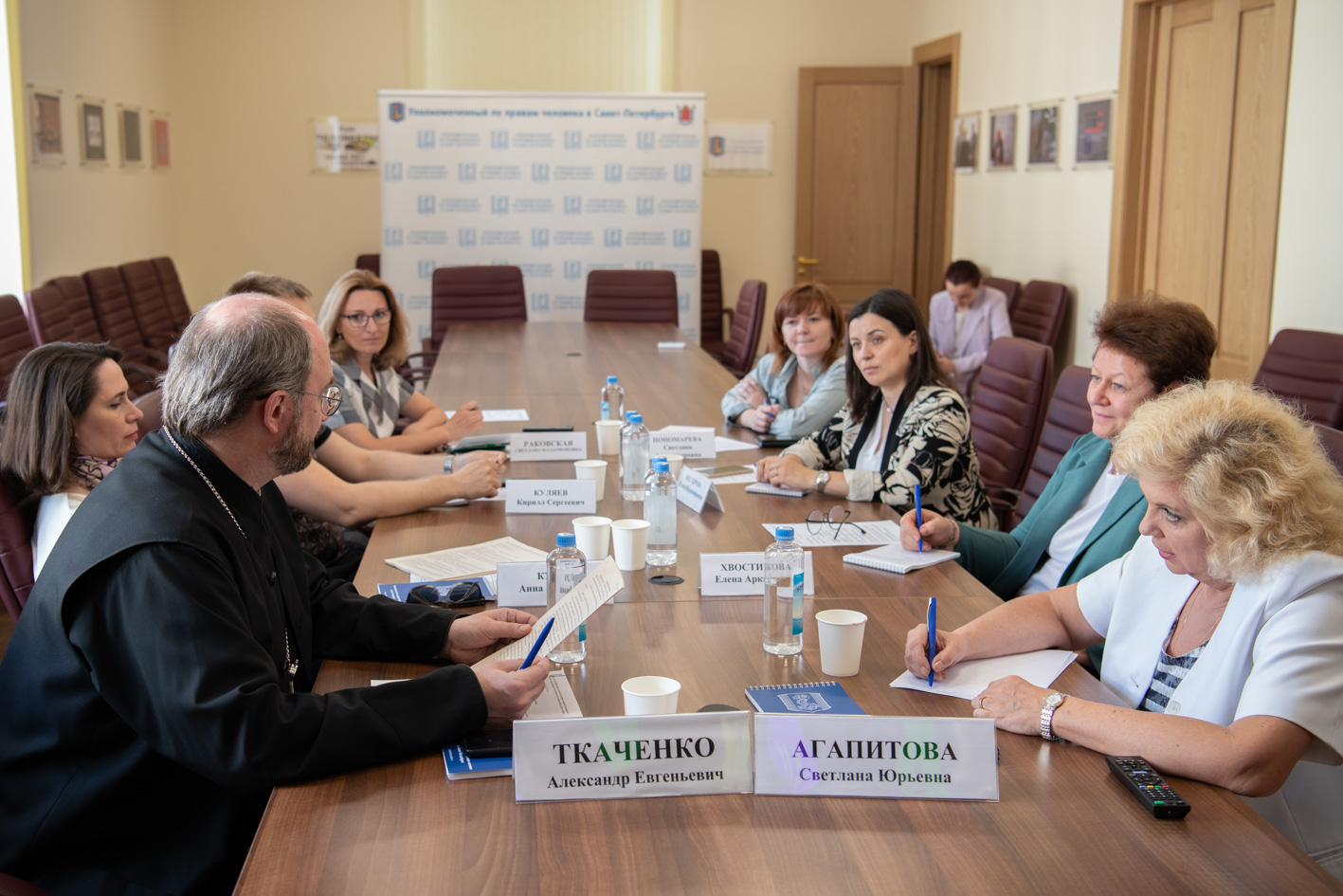 Юлия Нестерова приняла участие во встрече общественных организаций с Уполномоченным  по правам человека в Санкт-Петербурге